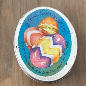 Oval Cookie Cutters Set